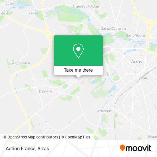 Mapa Action France
