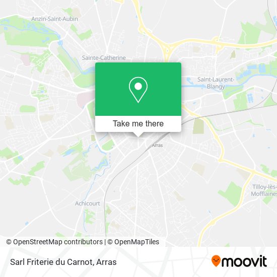 Sarl Friterie du Carnot map