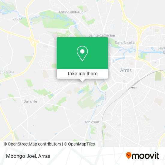 Mbongo Joël map