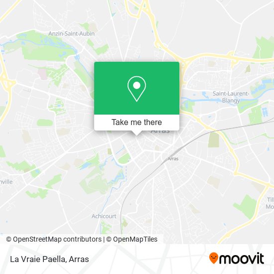 La Vraie Paella map