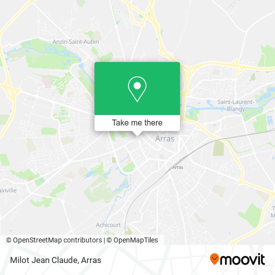 Milot Jean Claude map