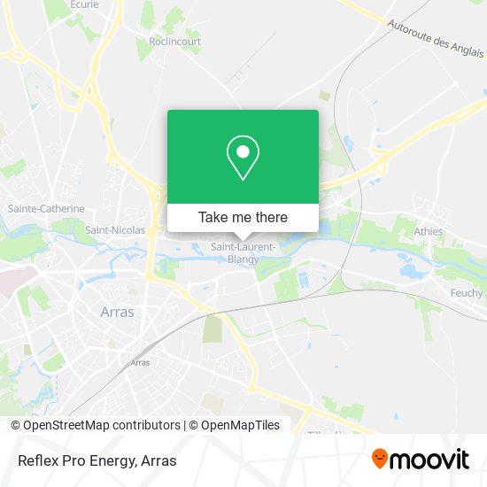 Reflex Pro Energy map