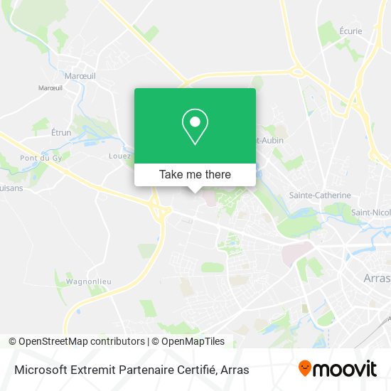 Microsoft Extremit Partenaire Certifié map