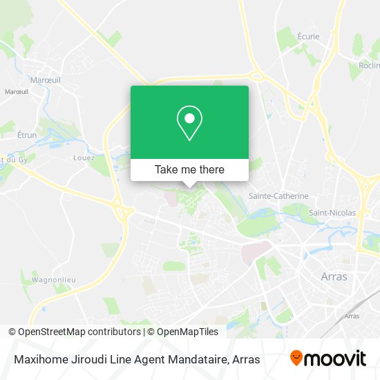 Mapa Maxihome Jiroudi Line Agent Mandataire