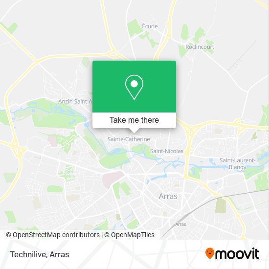 Technilive map