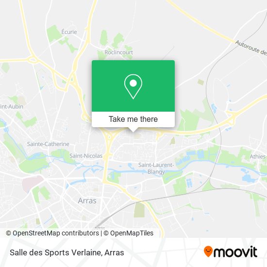 Salle des Sports Verlaine map