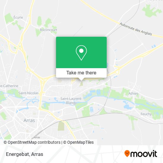 Energebat map