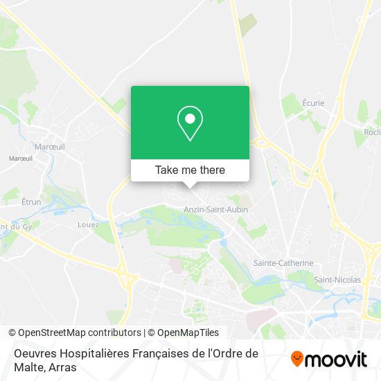 Oeuvres Hospitalières Françaises de l'Ordre de Malte map