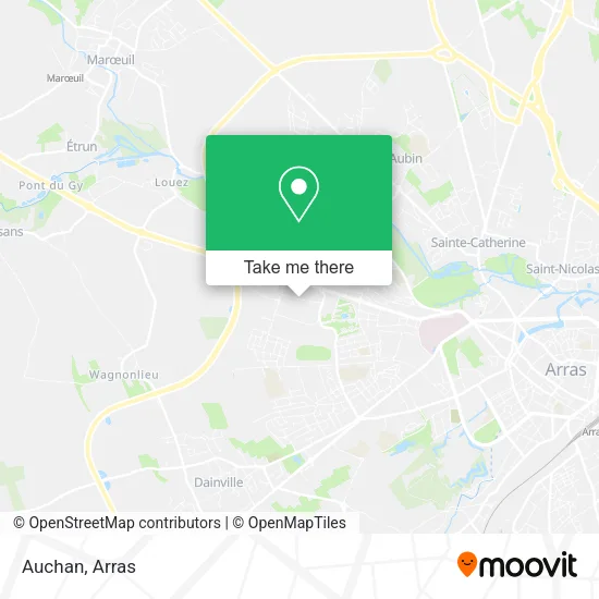Auchan map