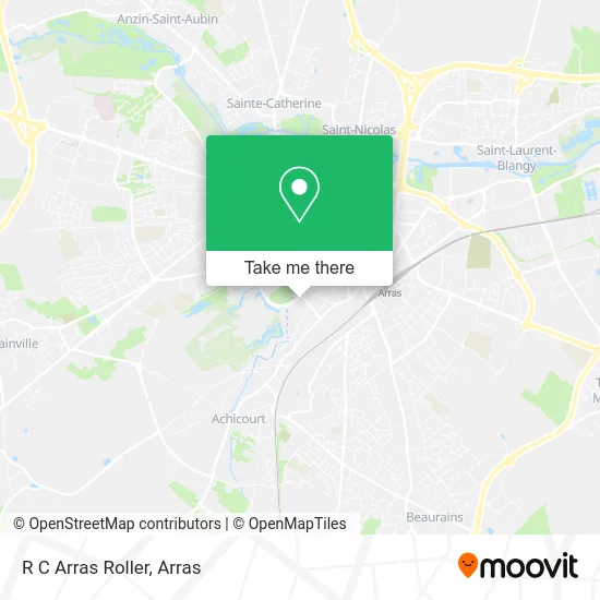 R C Arras Roller map