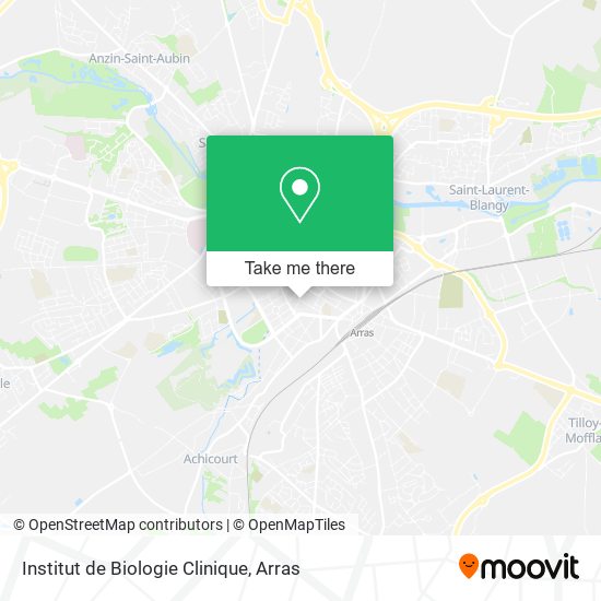 Institut de Biologie Clinique map