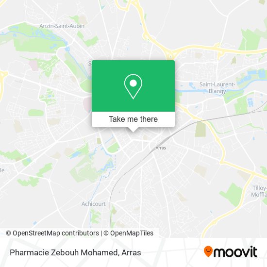 Mapa Pharmacie Zebouh Mohamed