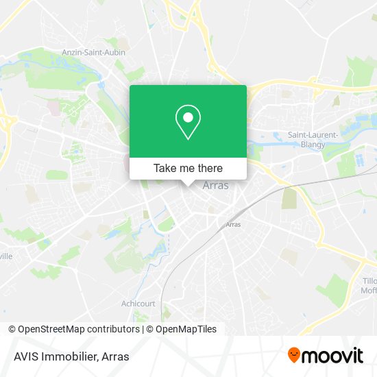 AVIS Immobilier map