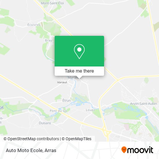 Auto Moto Ecole map