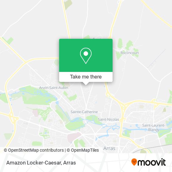 Amazon Locker-Caesar map