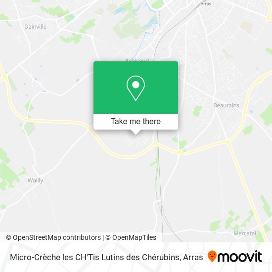 Micro-Crèche les CH'Tis Lutins des Chérubins map