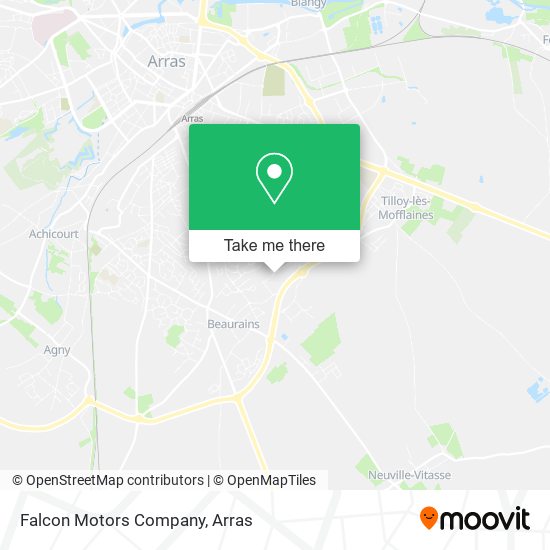 Falcon Motors Company map