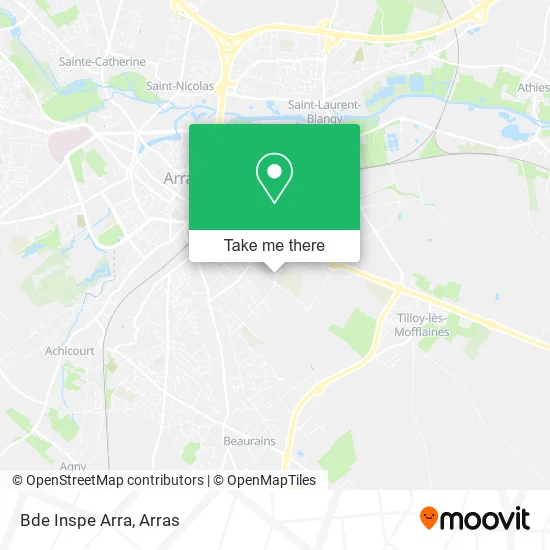 Bde Inspe Arra map