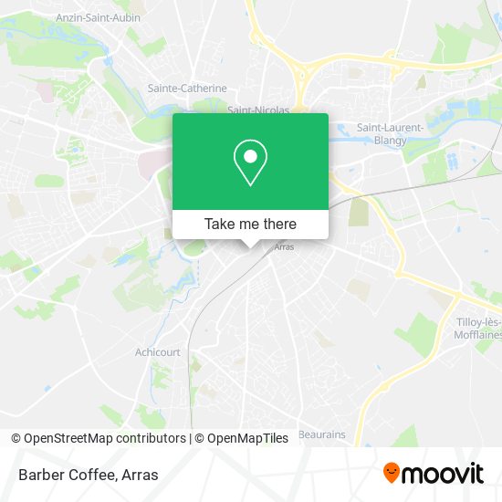 Mapa Barber Coffee