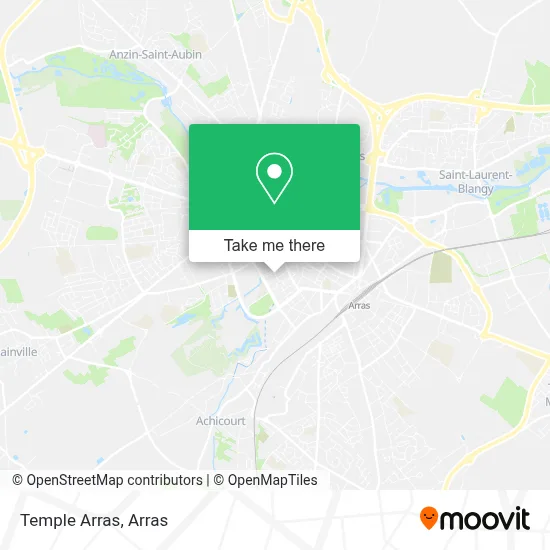 Temple Arras map