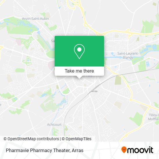 Pharmavie Pharmacy Theater map