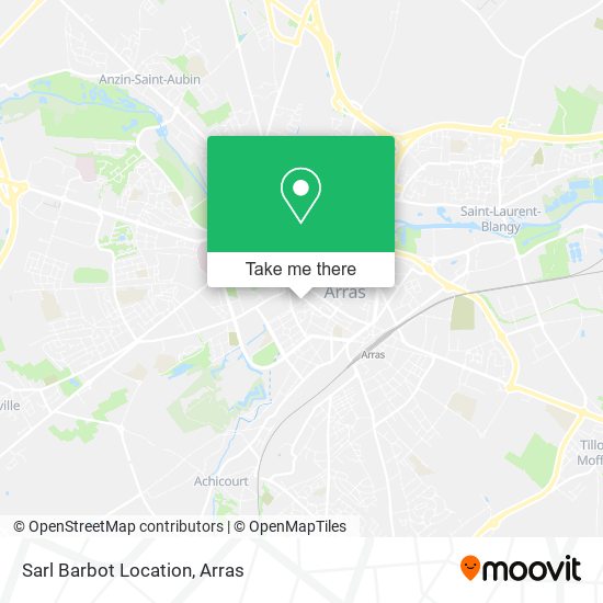 Sarl Barbot Location map