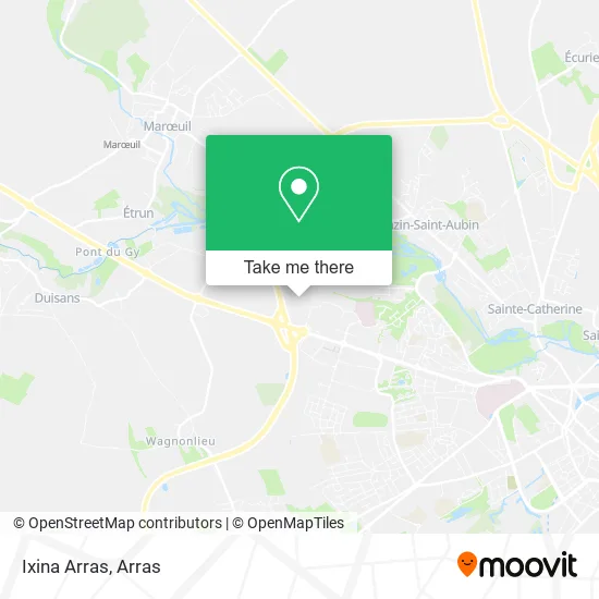 Ixina Arras map