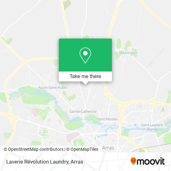 Laverie Révolution Laundry map