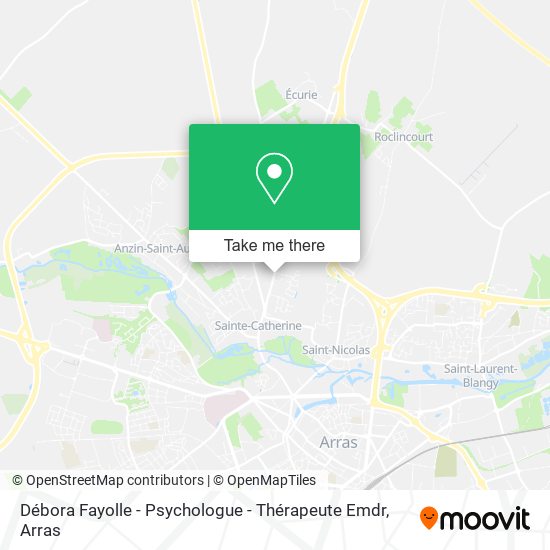 Débora Fayolle - Psychologue - Thérapeute Emdr map