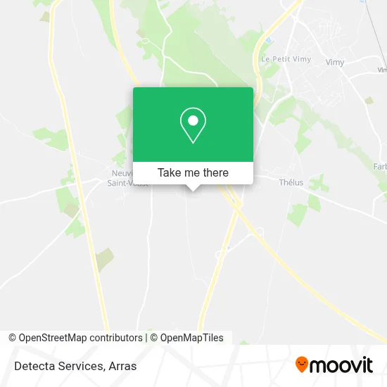 Detecta Services map