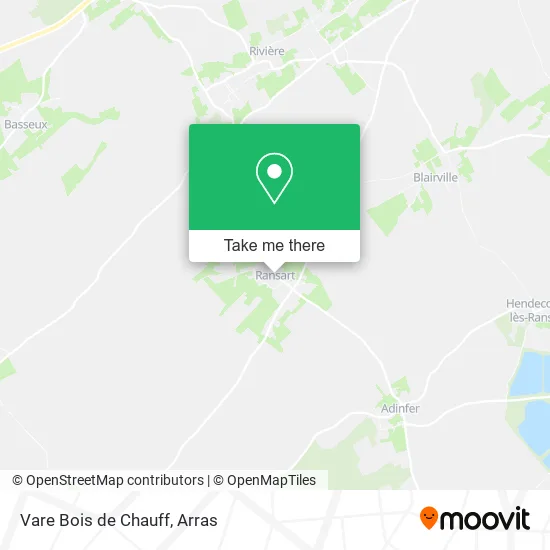 Vare Bois de Chauff map