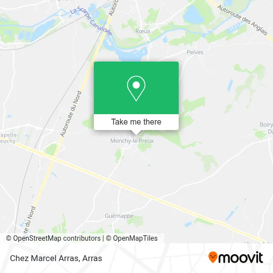 Chez Marcel Arras map