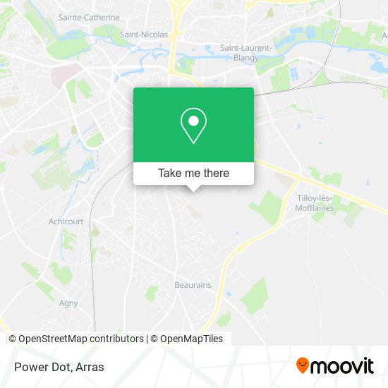 Power Dot map