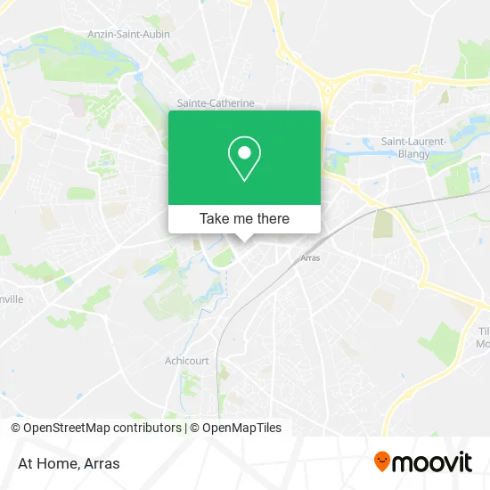 At Home map