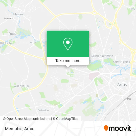 Memphis map