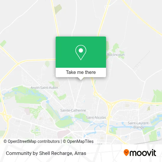 Community by Shell Recharge map