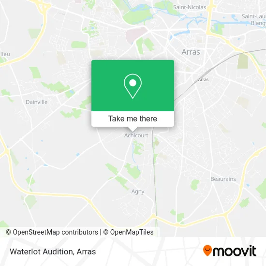 Waterlot Audition map