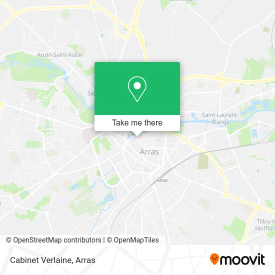 Cabinet Verlaine map