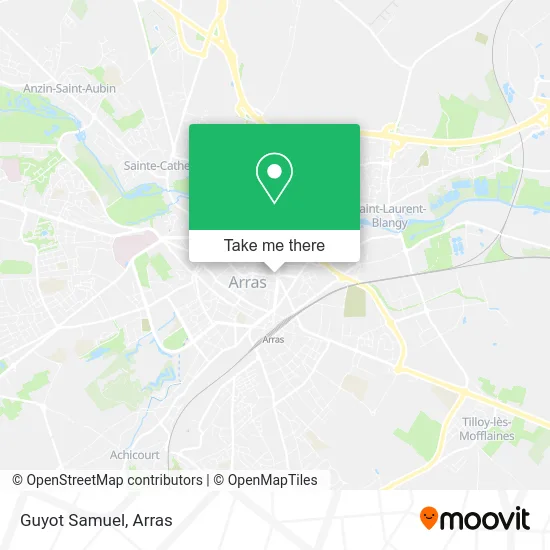 Guyot Samuel map