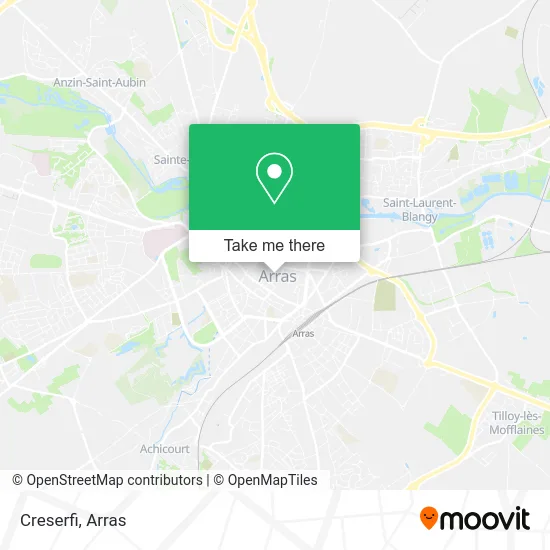Creserfi map