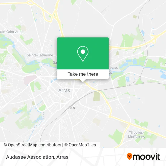 Audasse Association map