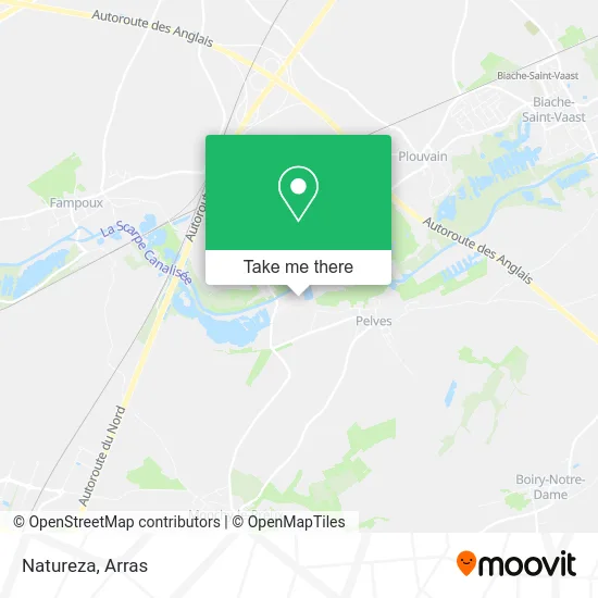 Natureza map