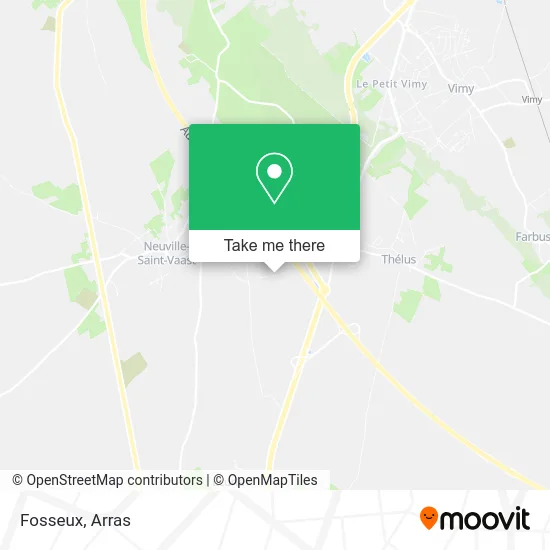 Fosseux map