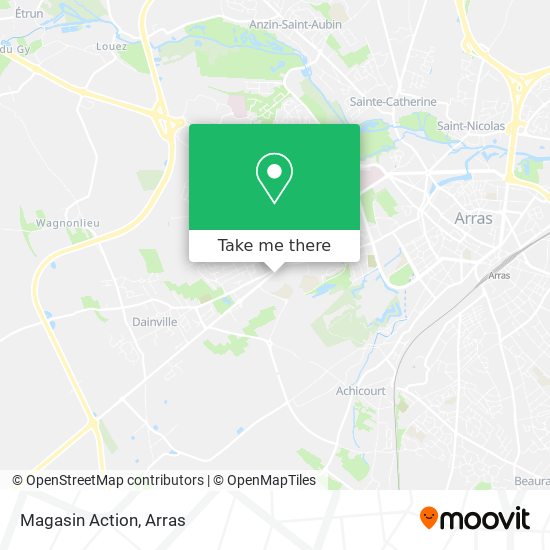 Magasin Action map