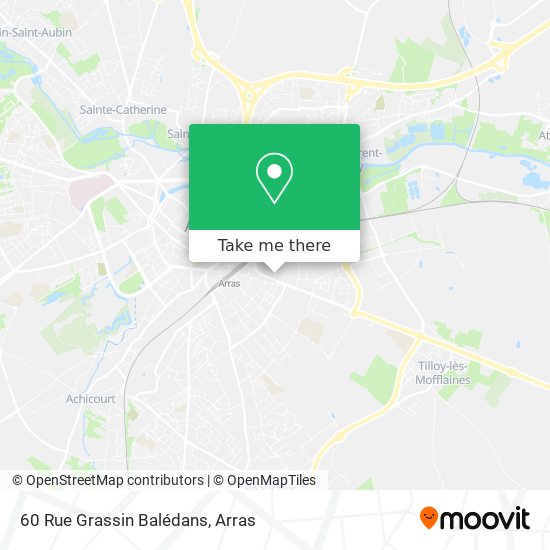 60 Rue Grassin Balédans map