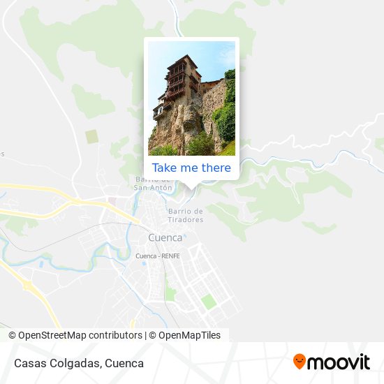 How to get to Casas Colgadas by Bus?