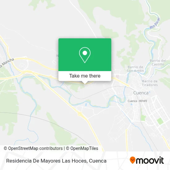 Residencia De Mayores Las Hoces map