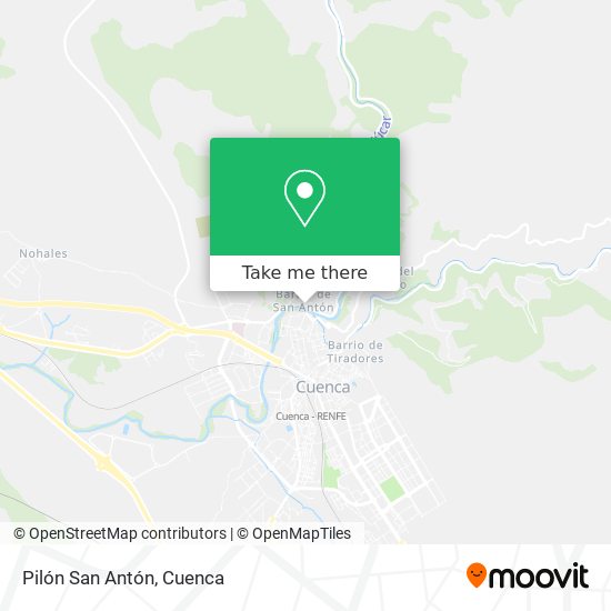 Pilón San Antón map