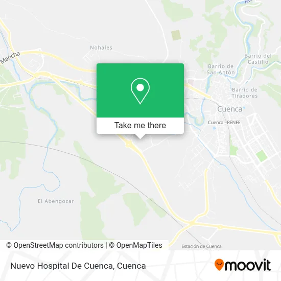 Nuevo Hospital De Cuenca map