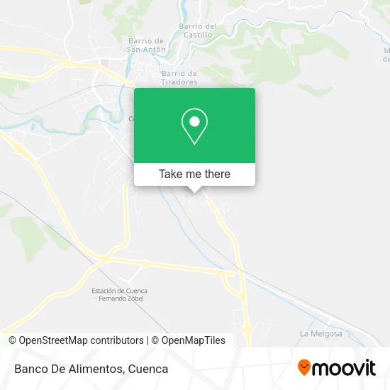 Banco De Alimentos map